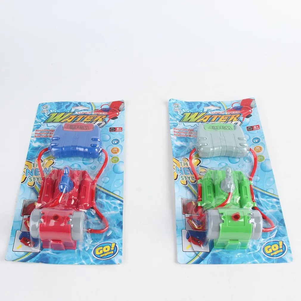 ABS 4 Meters Range Wrist Water Gun Beach Toy Water Gun Toy Backpack Outdoor Swimming Pool Sprinkling Water Kids Baby Shooter Toy