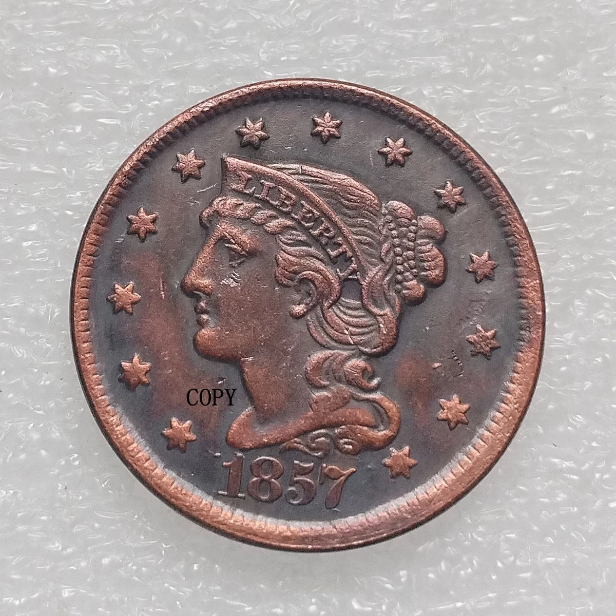 

Медные копии монет США 19 фиников