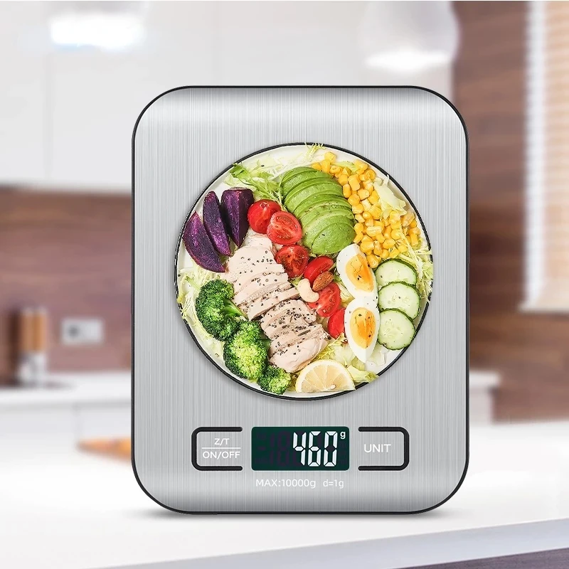 

Digital Food Scale Kitchen Scale Weight Grams and Oz for Weight Loss Cooking Baking High Precise Scales with Backlit LCD Display