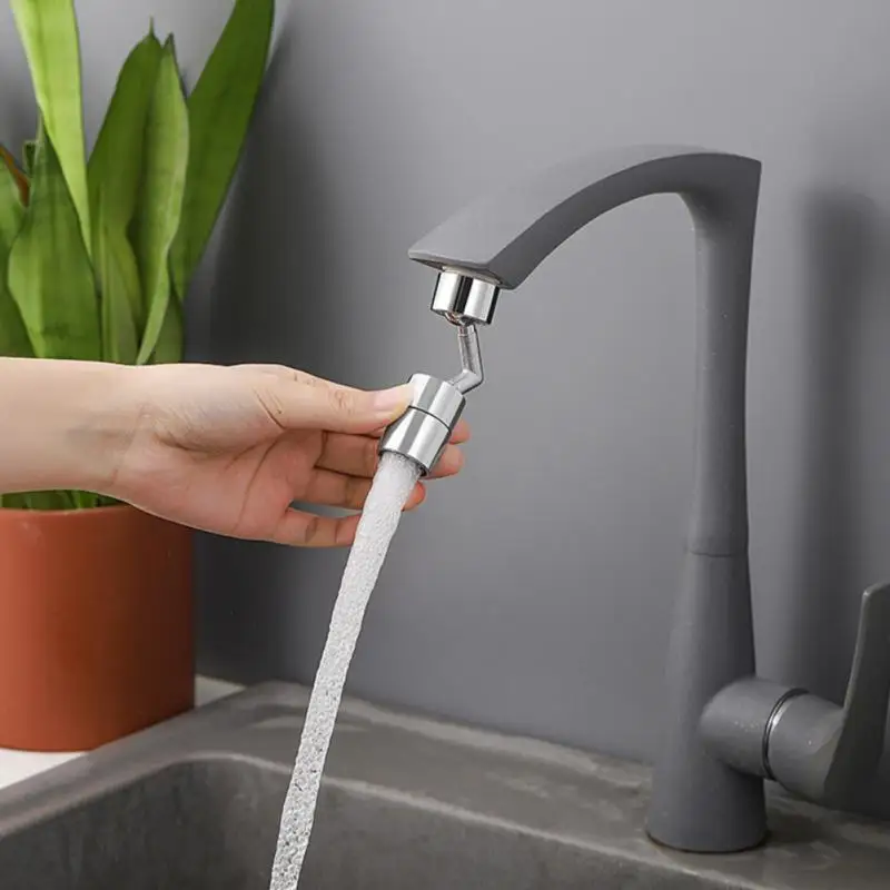 

Universal Faucet Splash Proof Head Nozzle External Joint Rotatable Pressurization Filter Extender Universal Kitchen Accessories