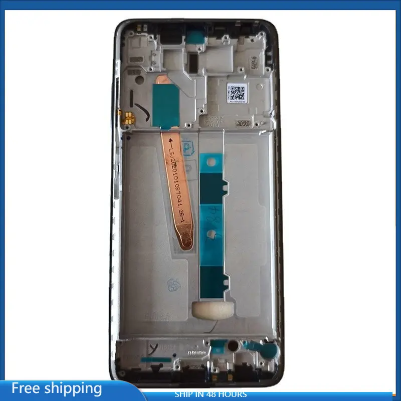 

For Xiaomi Poco X3 NFC Middle Frame Plate Housing Bezel For Xiaomi Poco X3 Pro Faceplate Bezel LCD Supporting Front Frame