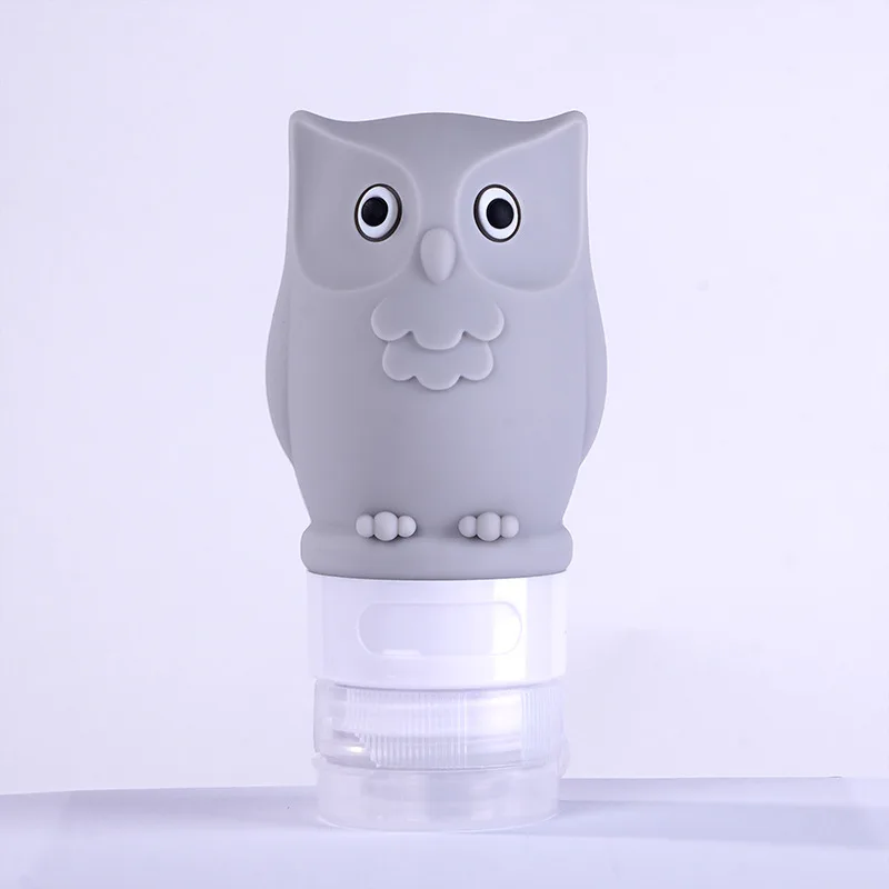 

Многоразовые бутылки с мультяшным рисунком совы, 60 мл