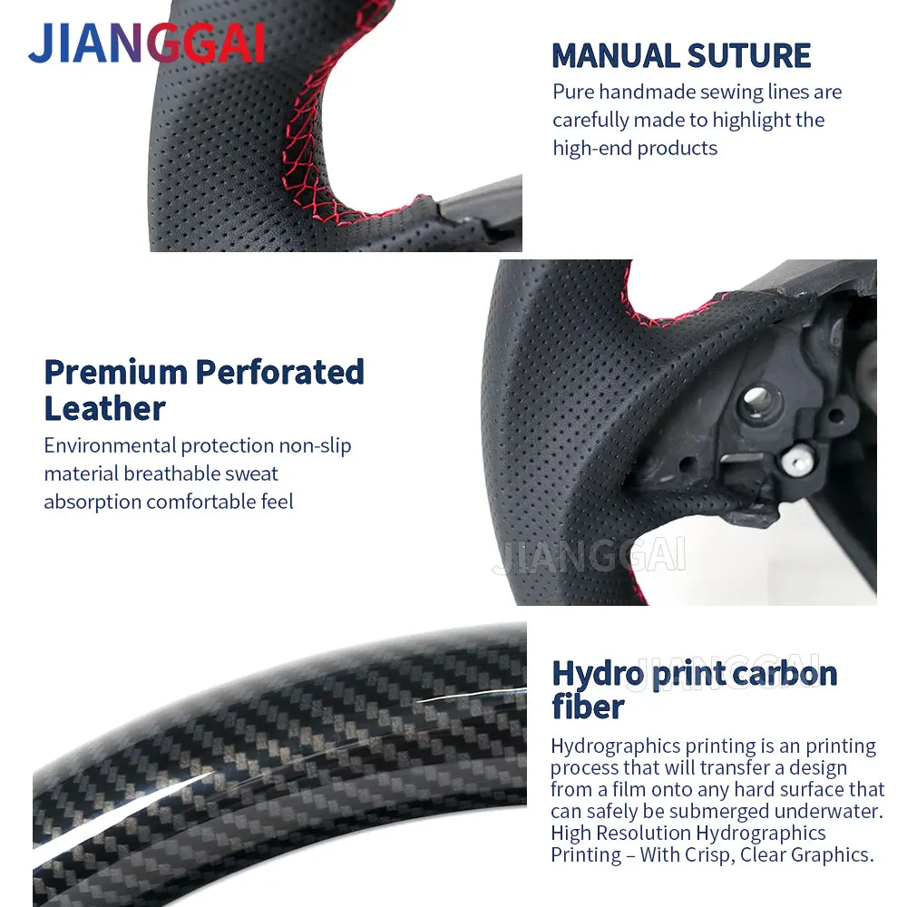 Руль из углеродного волокна для Chevrolet Corvette C7 z06 2014 2015 2016 2017 2018