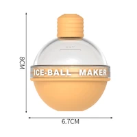 large ice ball maker molds big silicone round ice mold creative light bulb shape ice tray for whiskey cocktails bar party