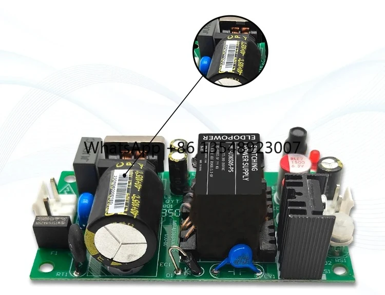 Фото AC-DC преобразователь 36W 220V в 5V6A, малогабаритный регулируемый модуль №3