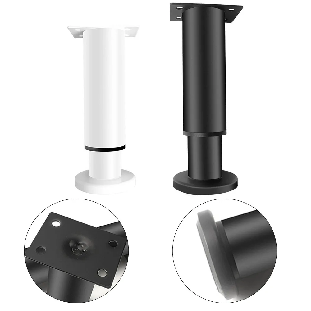 

Accessories Bracket Reinforced Plastic Round Environmentally Furniture Leg Non-toxic Steel Support Foot Telescopic