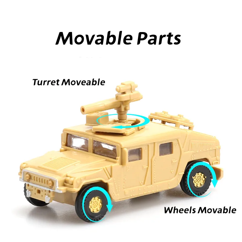 4D 1/72 Opel-Blitz грузовик тягач противотанковая ракета Hummer модель сборки военные