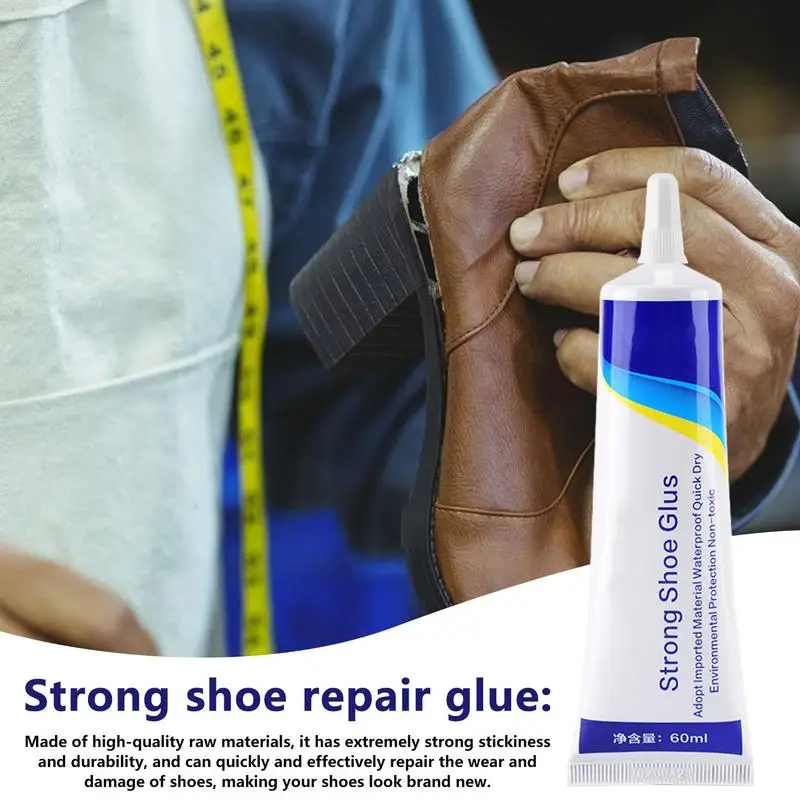 Universal Sticky Shoes Wear-resistant Sports Shoe Glue Leather Shoe Glue Soft Glue Shoe Repairman, Strong Waterproof Shoe Repair