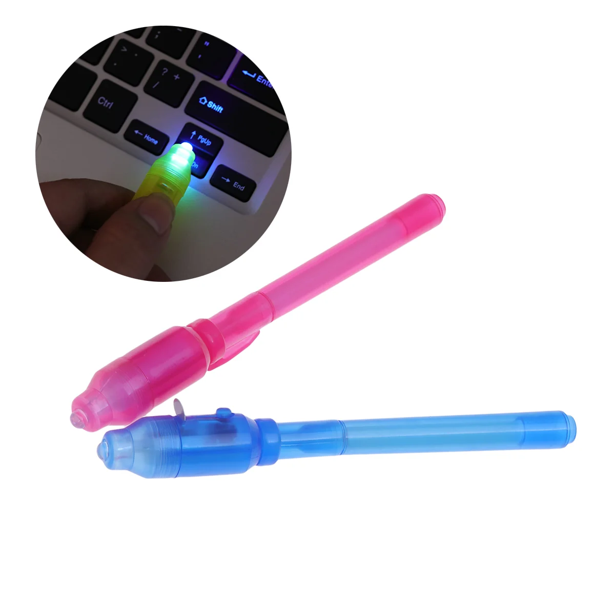 

Pack of 8 Nite Writer Pen Durable Invisible Nite Writer Pen for Game Marking
