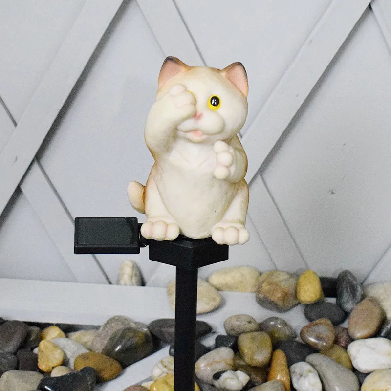 

Светодиодный уличный фонарь на солнечной батарее, водонепроницаемый декоративный светильник ильник для кошек, газонов, дорожек, коридора, ...