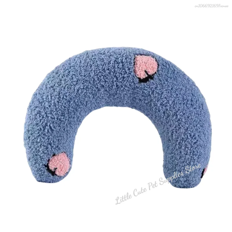 

Маленькая подушка для домашних животных, модная защита для шеи, глубокий сон, щенок, котенок, U-образная подушка, подголовник для собаки, кошки, подушка для сна, товары для домашних животных