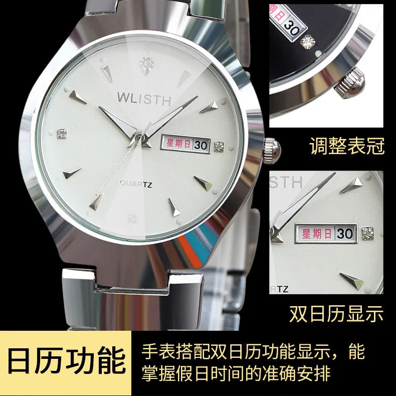 New watches women's fashion simple couple watch quartz watch women's watch waterproof watch men's watch