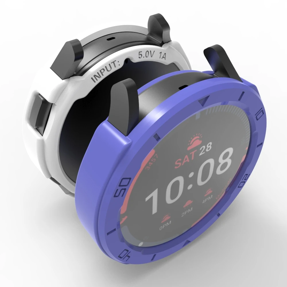 Dial Bumper Cover For Samsung Galaxy Watch 4 5 5Pro Pro 44mm 40mm 45mm Accessories Screen Protector Protective TPU Shell  Case