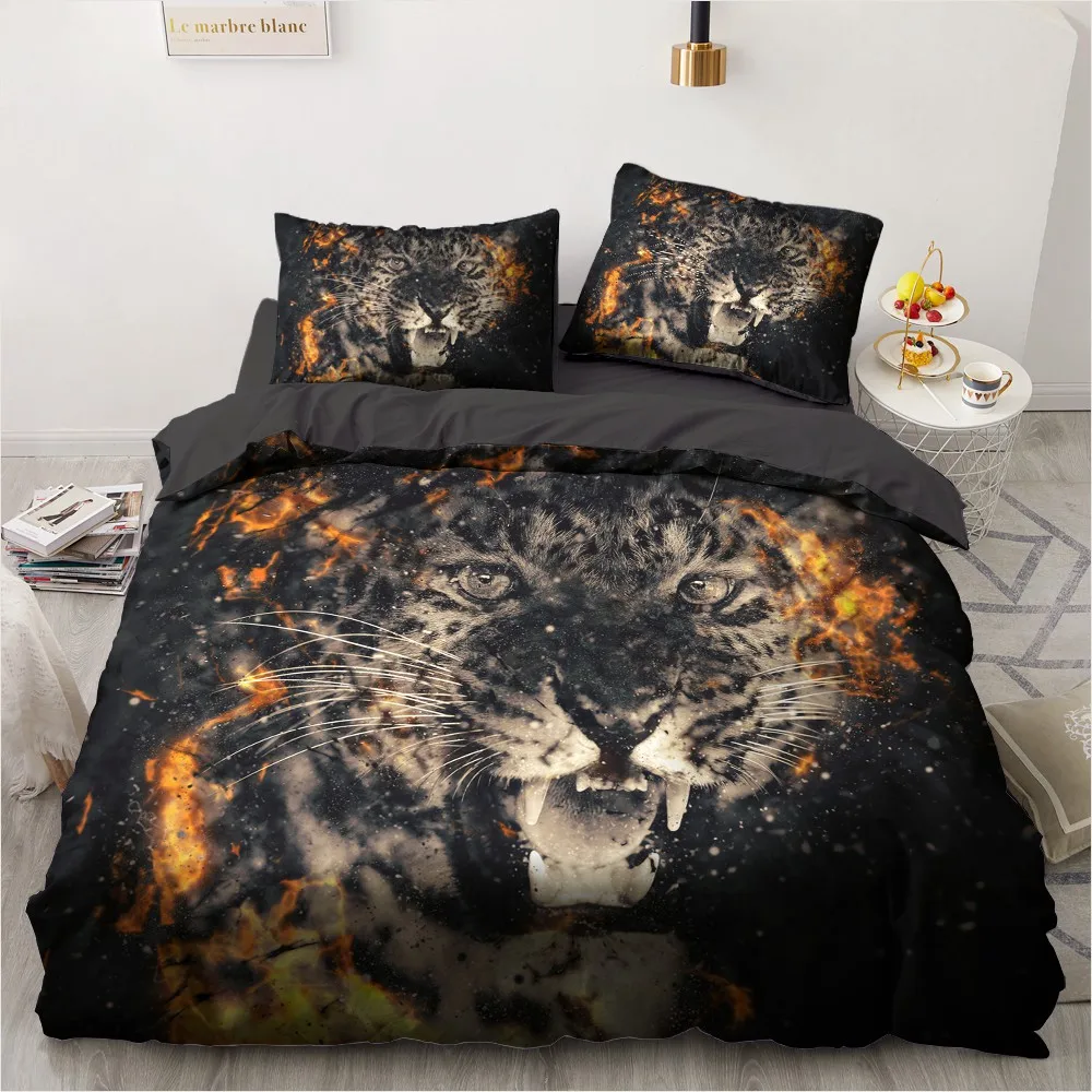 

Animals Comforter Duvet Cover Quilt And Pillowcase Bed Linen Bedroom Bedclothes Dropshipping Gift