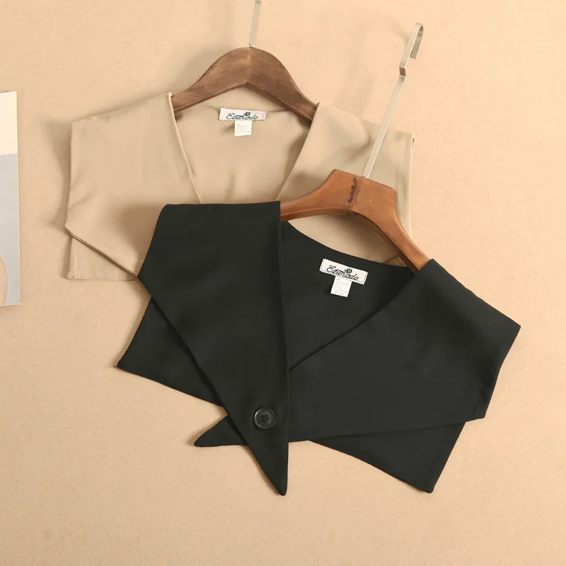 

Корейский женский накладной воротник, шаль, платок, ожерелье, шарф, женская рубашка, съемный накладной воротник, съемный свитер, блузка, топы, воротники