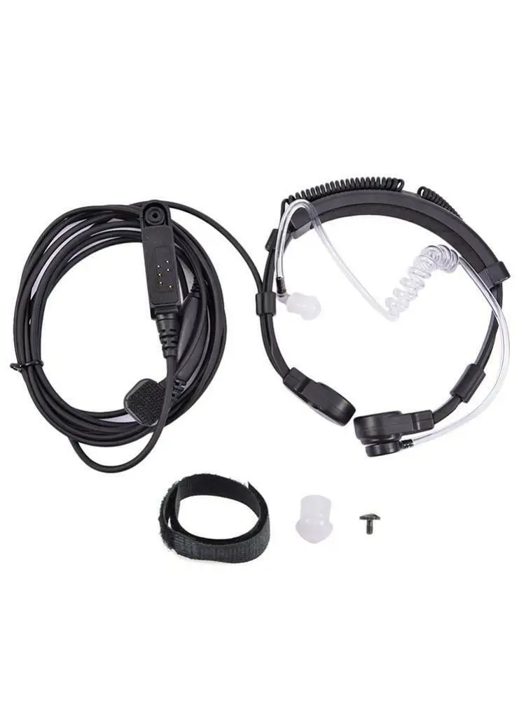 

Radio Baofeng UV-9R Plus BF-9700 BF-A58 Telescopic Throat Vibration Mic Earpiece Headset for UV-XR UV9R GT-3WP Walkie Talkie