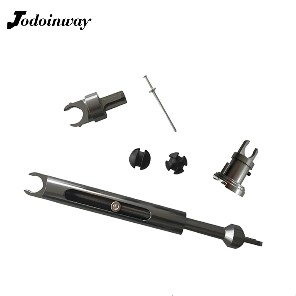 Alloy Bonnet Struts Buckle Release Tie Rod Front Grille Cover Engine Hood Lock Latch Connecting For Ford Focus 2 MK2 For C-MAX