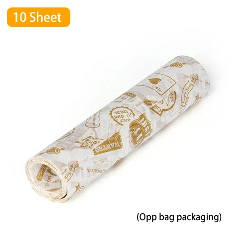 

Кухонная пищевая масляная бумага, инструменты для выпечки, еда, конфеты, торт, гамбургер, картофель фри, масляная бумага, сэндвич, Восковая бумага