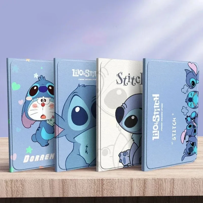 Cartoon Stitch Case For Xiaomi 5 6S Pro 12.4in 6 Max 14in Magnetic Trifold Stand for Redmi Pad 10.6 SE 11in 12.1in