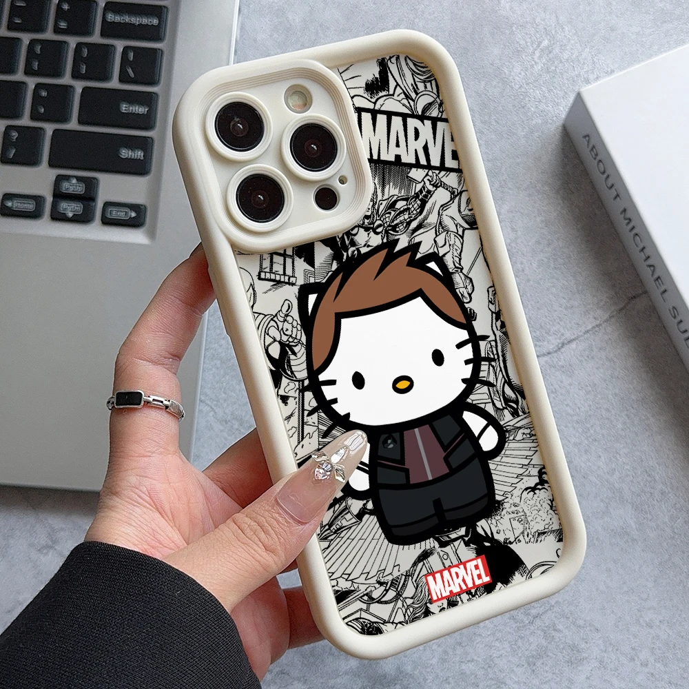 Чехол для телефона Kitty Cos Hawkeye Samsung Galaxy A73 A71 A55 A54 A53 A52 A51 A34 A33 A32 A23 A14 A13 A12 4G