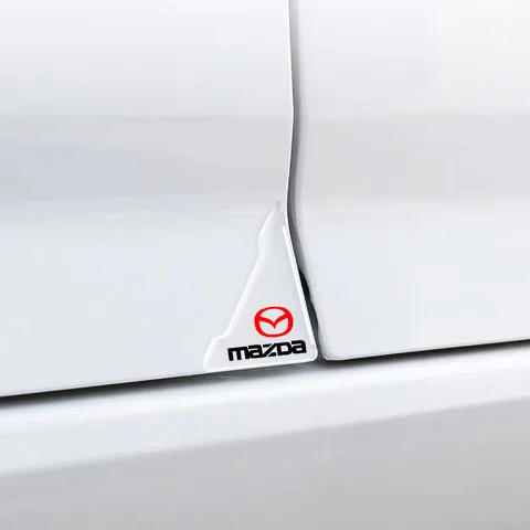 Прозрачная угловая крышка двери автомобиля, защитная наклейка от царапин для Mazda 3 5 6 323 626 CX-3 CX-4 CX-5 CX-7 CX-9 Axela 6 RX8 7
