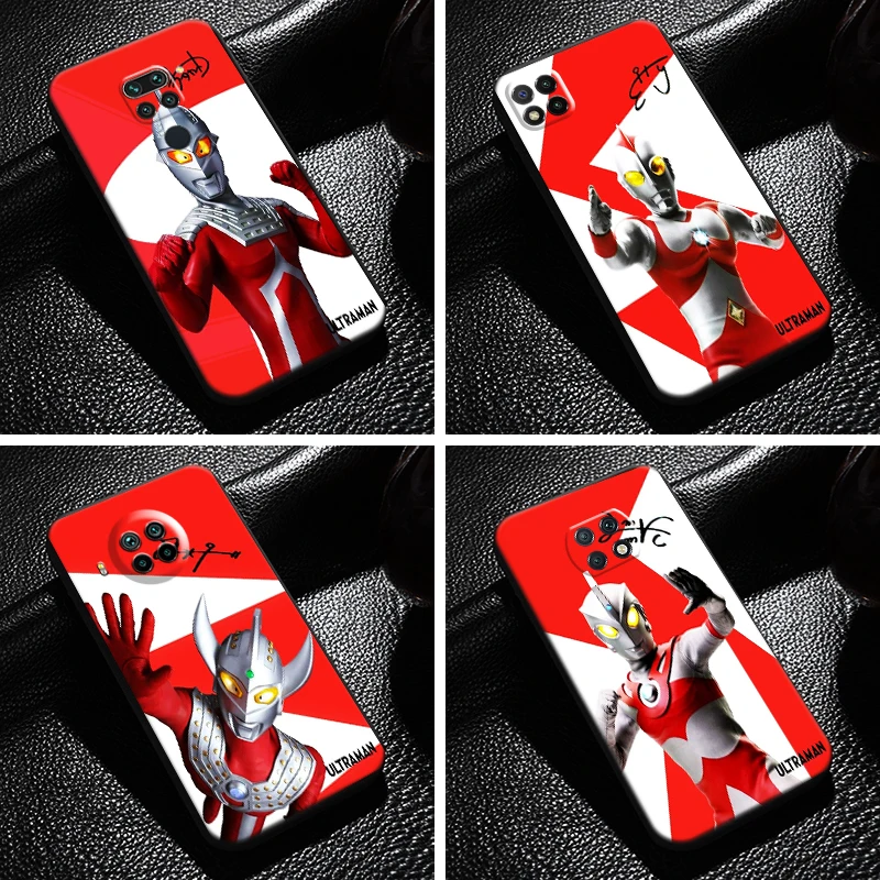 

Japan Anime Ultraman For Xiaomi Redmi Note 9T 9 Pro 5G Phone Case Carcasa Coque Back TPU Silicone Cover Soft Liquid Silicon