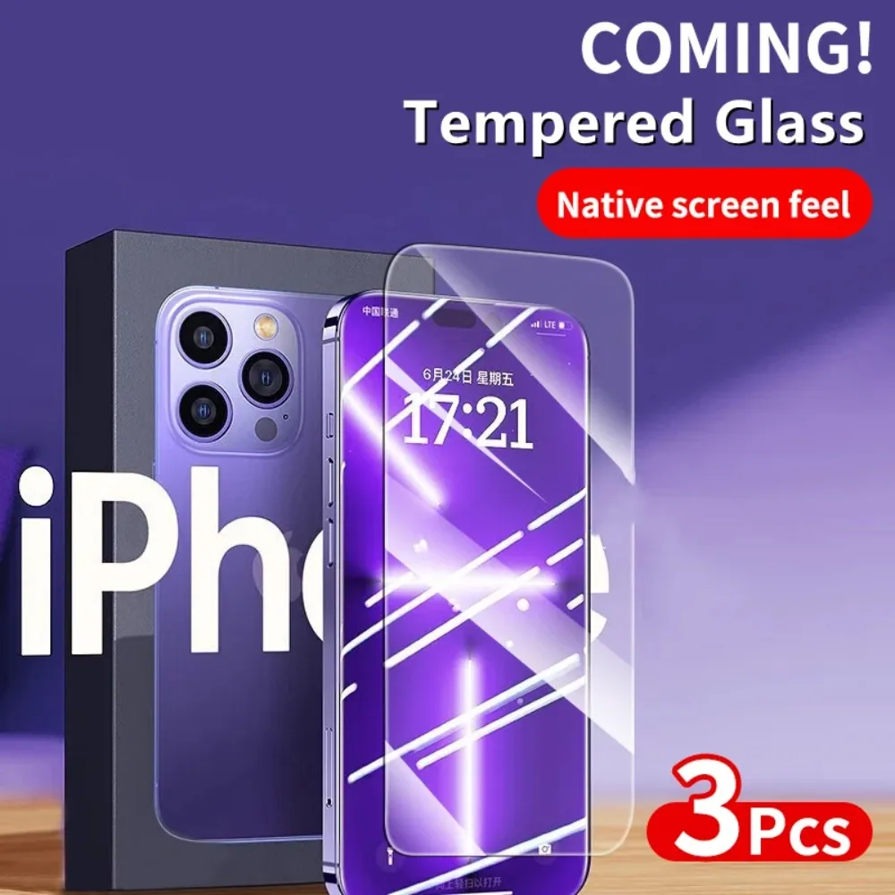 Защитное стекло закаленное для iPhone 11 Pro Max 12 13 Mini 15 14 XS XR 8Plus 7