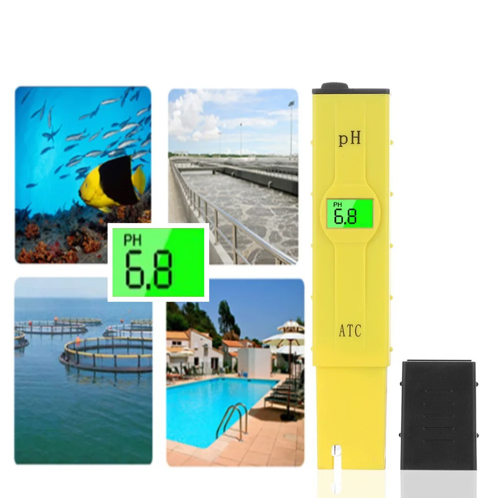 

PH Meter Digital LCD PH Meter Pen of Tester Aquarium Pool Water Wine Urine PH Measuring Tool