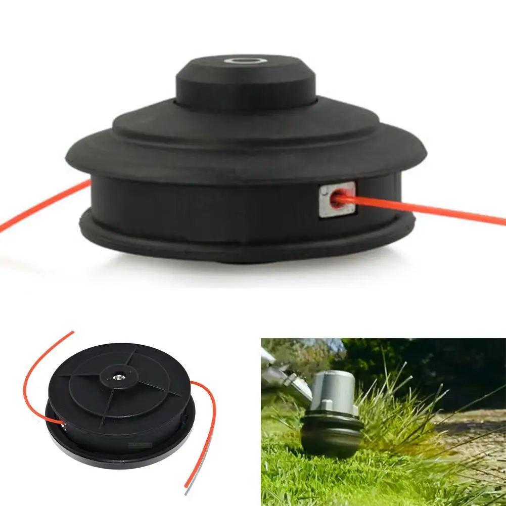 Катушка для лески Садовая кусторезная головка Косильная Черная Легко