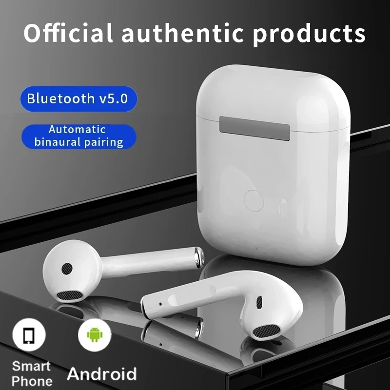 

i12 Mini Earphones Bluetooth Wireless Earbuds New Earpoddings Handsfree Gaming Headphones Microphone Fone de ouvido Bluetooth