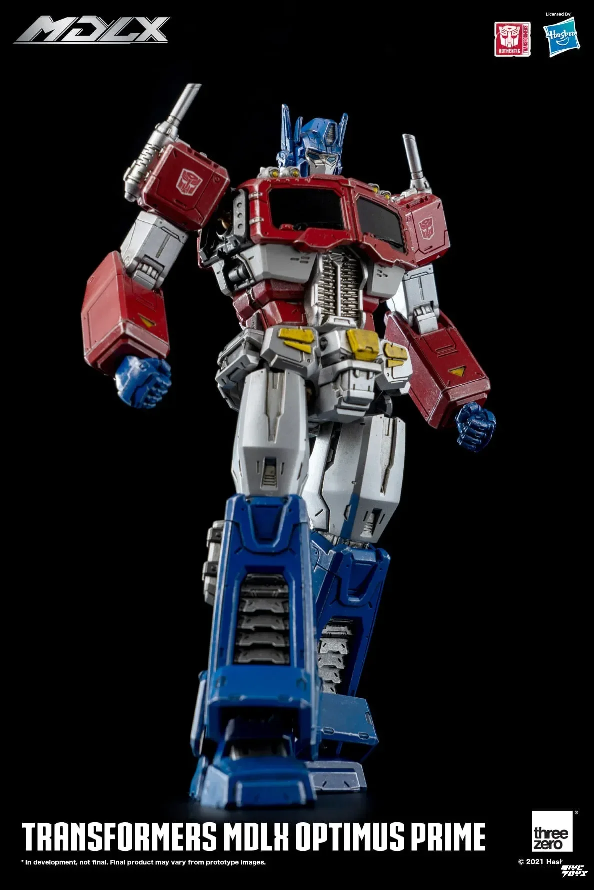 В наличии Threezero 3A трансформер MDLX G1 Optimus Prime 48 точек соприкосновения 17 8 см