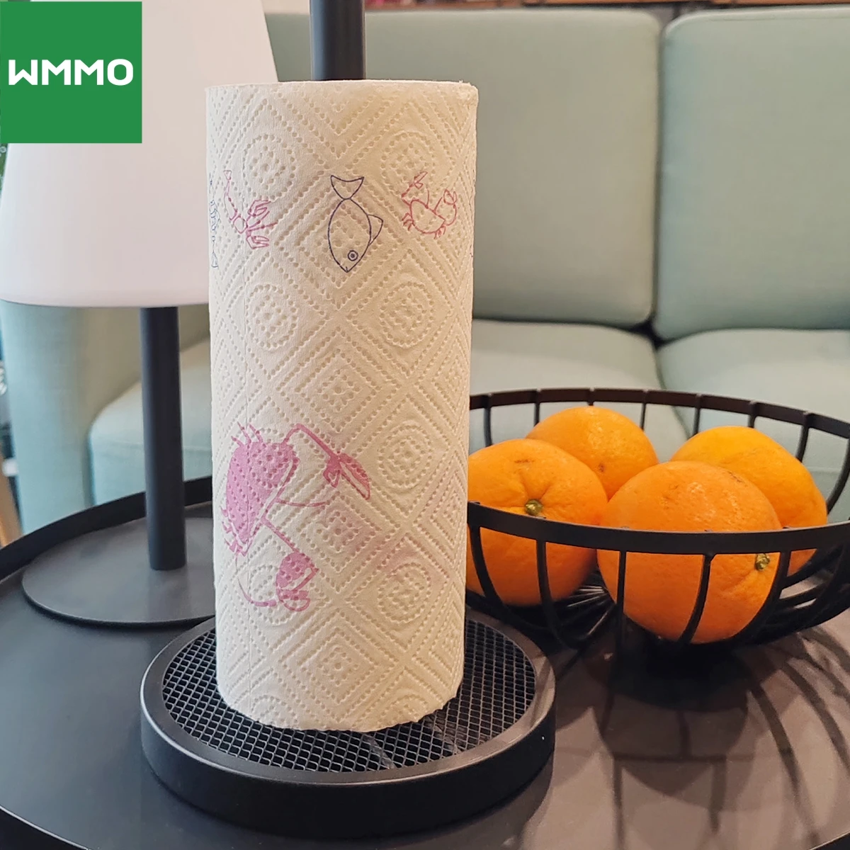 Отдельно стоящий металлический держатель для бумажных полотенец WMMO крепление