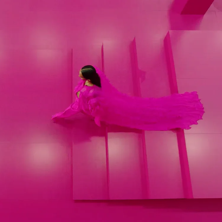 Женские платья Dream розового цвета макси с блейзером пышная Тюлевая сетчатая