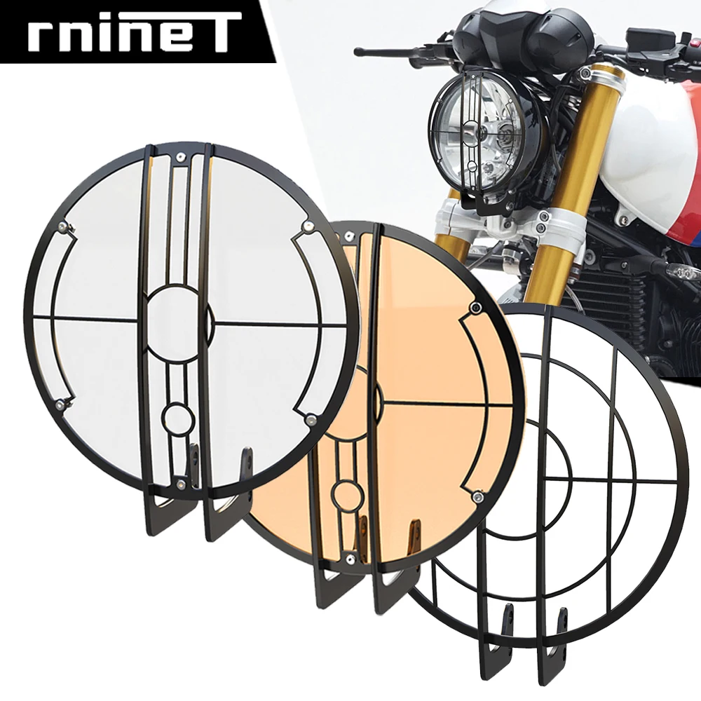 

Motorcycle Headlight Grill Guard Protection Cover Protector For BMW R NINET SCRAMBLER R1200 NINE-T Scrambler 2016-2021 2022 2023