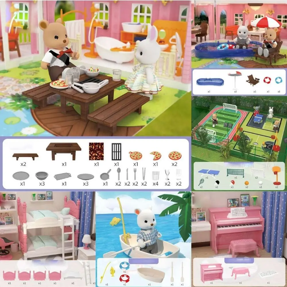 Набор 1:12 аксессуары для кукольного домика кукольная мебель Игрушка имитация мебели миниатюрная мебель игрушка набор мебели «сделай сам»
