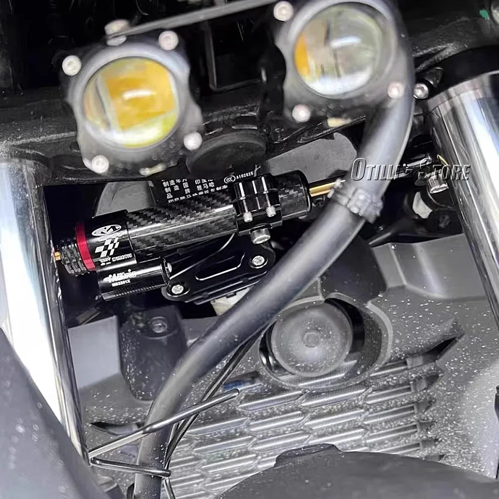 Комплект кронштейнов стабилизатора рулевого демпфера с ЧПУ для мотоцикла Yamaha X-MAX