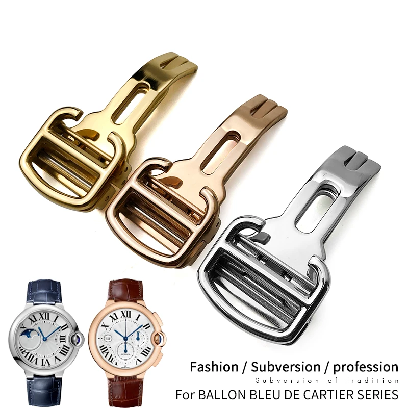 

Пряжка Складная из нержавеющей стали для наручных часов, 12 мм 14 мм 16 мм 18 мм 20 мм