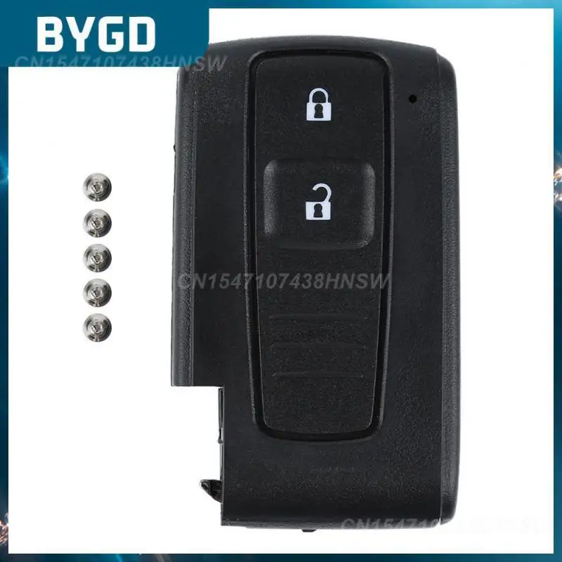 

Складной пульт дистанционного управления для Toyota Prius Corolla, 2 кнопки, оболочка, аксессуары для автомобиля, запасные части для автомобильного ключа