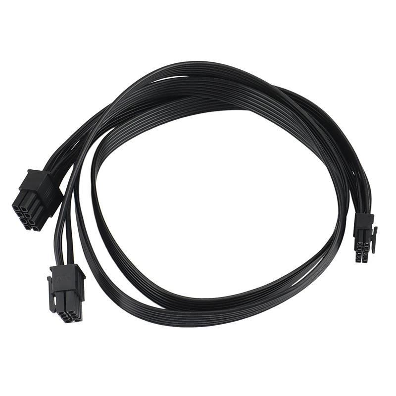 

Dual PCIe 8 Pin Male to Mini 12 Pin GPU Power Cable for GeForce RTX 30 Series for EVGA/Seasonic Modular PSU,23.5In/60cm