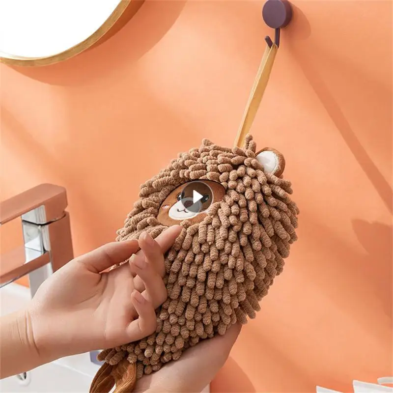 

Hand Wiper No Shedding Absorb Water Cartoon Soft Quick Dry Strong Water Absorption Household Easy To Wash Thicken Does Not Fade