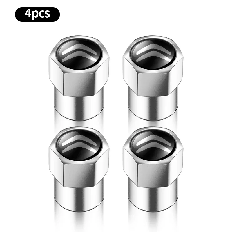 

4 шт. металлические автомобильные колпачки для воздушных клапанов для шин, колпачки для Citroen C2 C3 C4 grand picasso C3-XR, автомобильные аксессуары