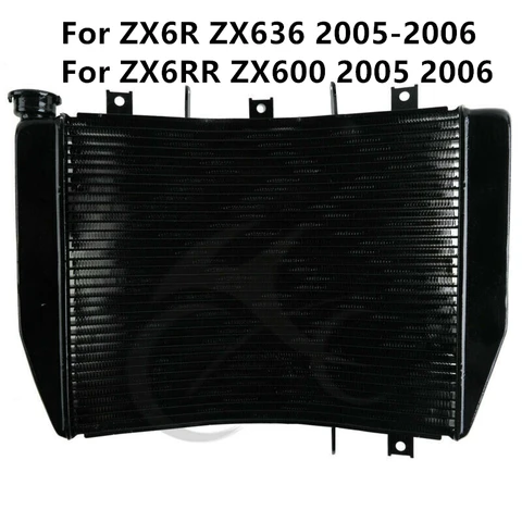 Алюминиевый радиатор для мотоцикла для Kawasaki NINJA ZX6R ZX-6R 1998-2002 2003-2004 2005-2006 2007-2008 2009-2012-11