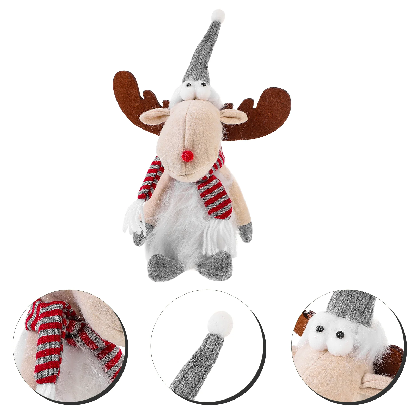 

Decor Christmas Elk Room Decorations Office Reindeer Decorate Ornaments Tabletop Centerpiece