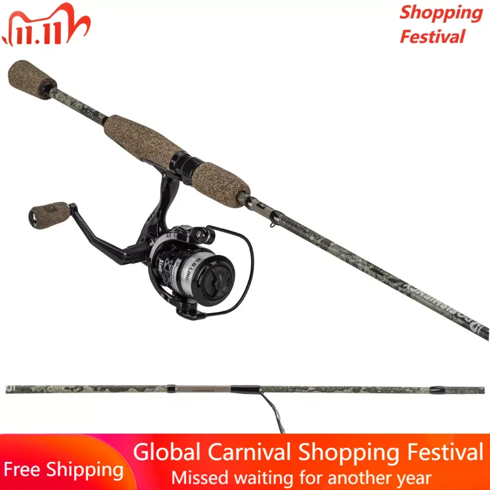 

6-футовый 6-дюймовый многослойный спиннинг из натуральной древесины среднего размера в сочетании со складной ручкой и высококлассной пробковой ручкой