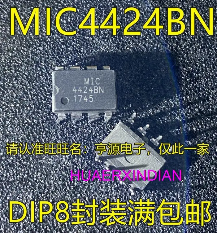 10 шт. новый оригинальный MIC4424 MIC4424CN MIC4424YN MIC4424BN DIP-8 IC