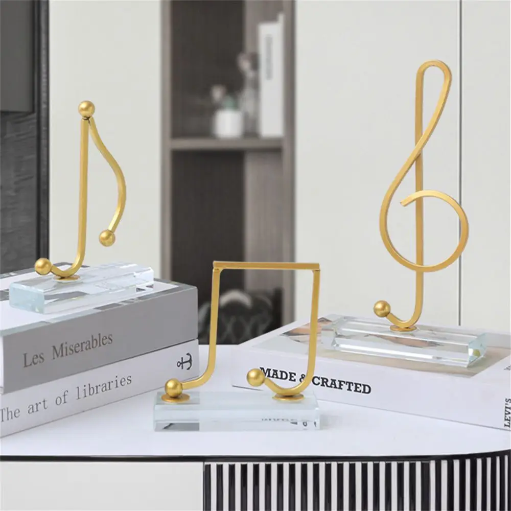 

Gift Home Figurine Room Decor Handicraft Art Statue Music Note Ornament Not Easy To Fade Creative Craft