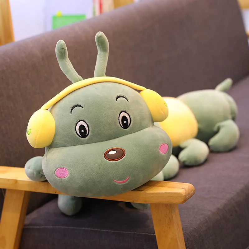 Милая мягкая набивная Подушка для сна детская Подарочная музыкальные наушники