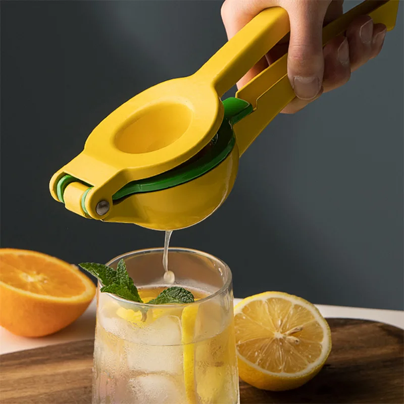 

Lemon Squeezer Hand Held Juicer Double Bowl Lemon Lime Squeezer Manual Orange Citrus Press Juicer Squeeze Kitchen Tools