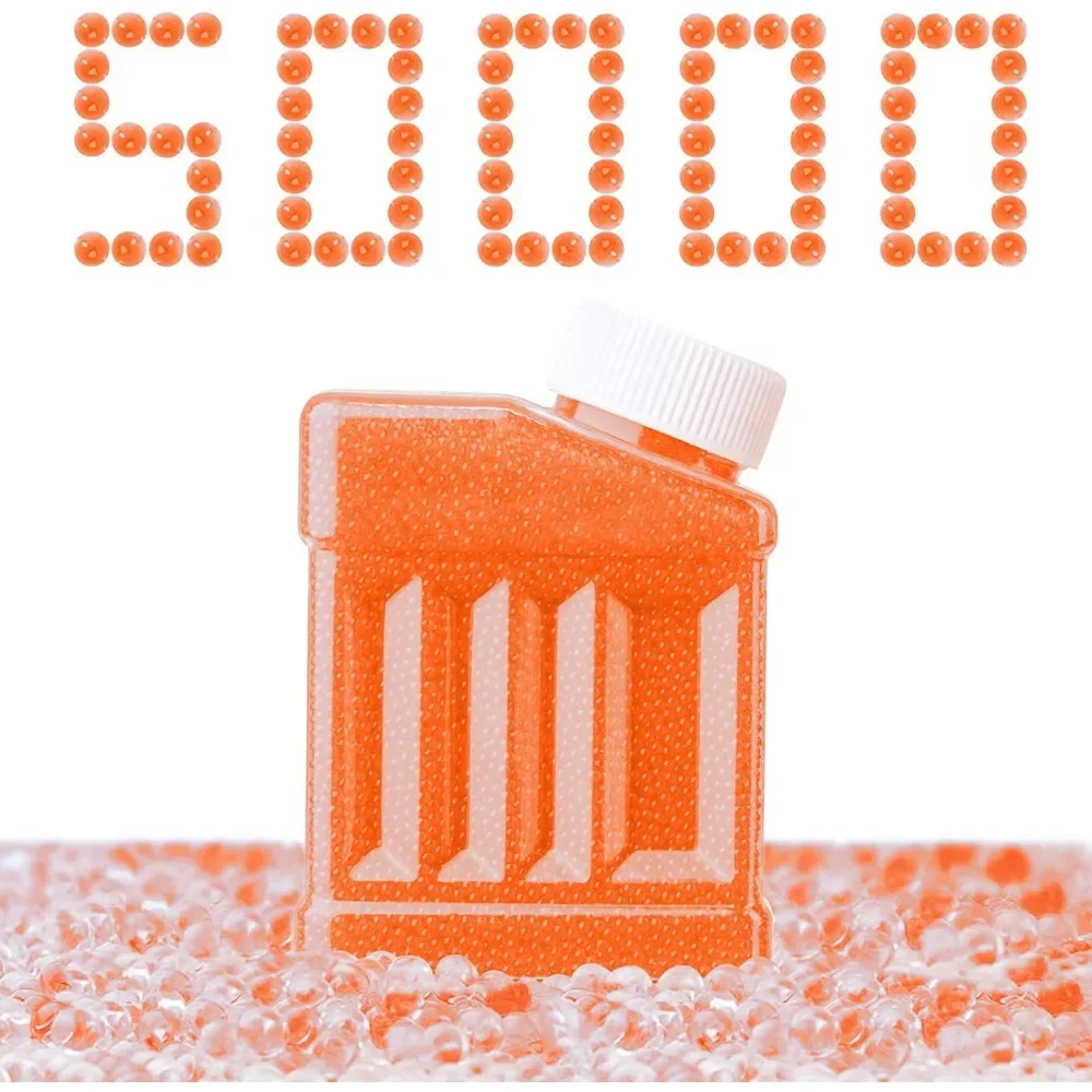 50000 шт. шарики с водяными шариками пули детский водяной пистолет игрушка 7-8 мм BB