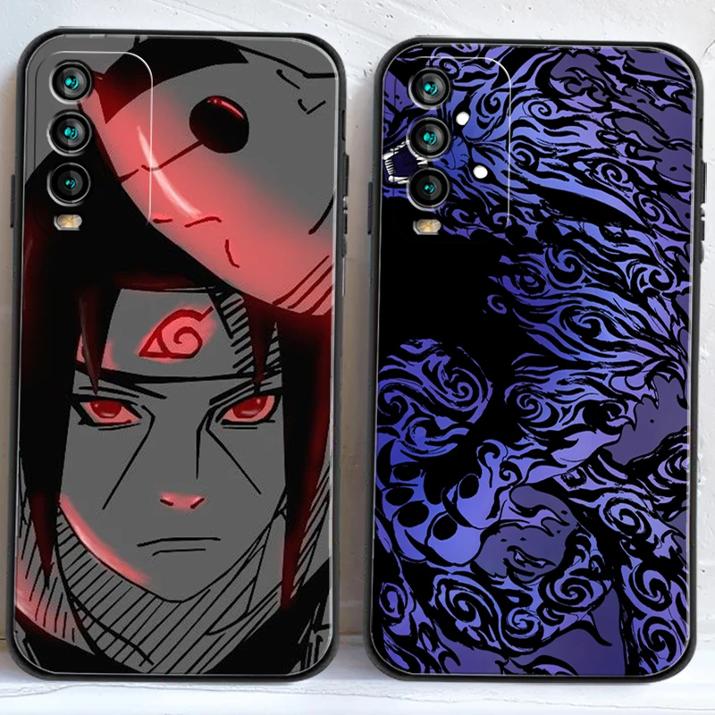 

Naruto Japanese Anime Phone Cases For Xiaomi Redmi 10 Note 10 10 Pro 10S Redmi Note 10 5G Back Cover Soft TPU Carcasa